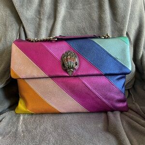 LEATHER KENSINGTON BAG KURT GEIGER LONDON